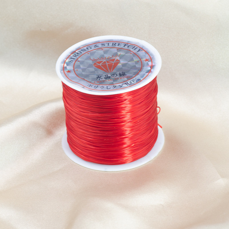 diy手工串珠日本进口扁形水晶线弹力线 天然手链弹力绳10米/卷,淘宝优惠券,粉丝福利购,淘宝优惠卷