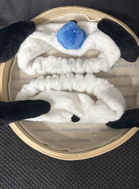 正版日单史努比发束发带