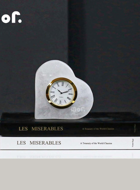 轻奢天然云石装饰摆件样板间轻奢