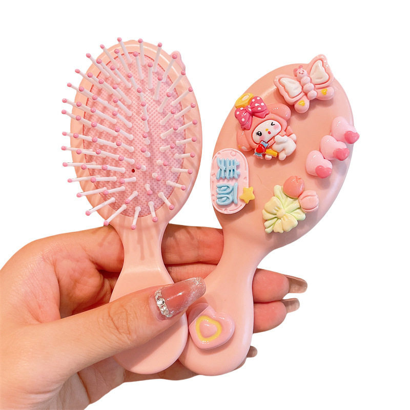 儿童气垫按摩梳三丽鸥不伤发家用梳子女童高颅顶蓬松气囊梳,淘宝优惠券,粉丝福利购,淘宝优惠卷
