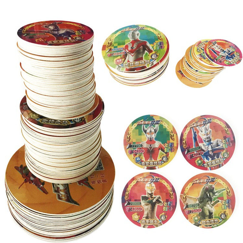 王者荣耀卡片2023王者荣 荣耀圆卡片圆形牌全套铁卡币塑料加厚方硬卡游戏卡片