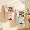 Kitchen chopstick box new large-capacity storage rack multi-functional chopstick cage rack drain storage household wall-mounted chopstick barrel