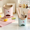 Kitchen chopstick box new large-capacity storage rack multi-functional chopstick cage rack drain storage household wall-mounted chopstick barrel