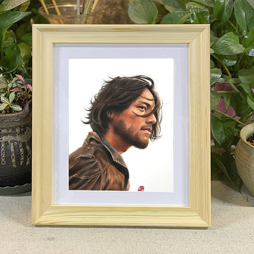 彩铅画像定制纯手绘真人照片彩色肖像画代画送亲情人男女朋友礼物 - 图1