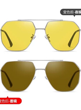 偏光多边形炫彩防紫外线驾驶镜