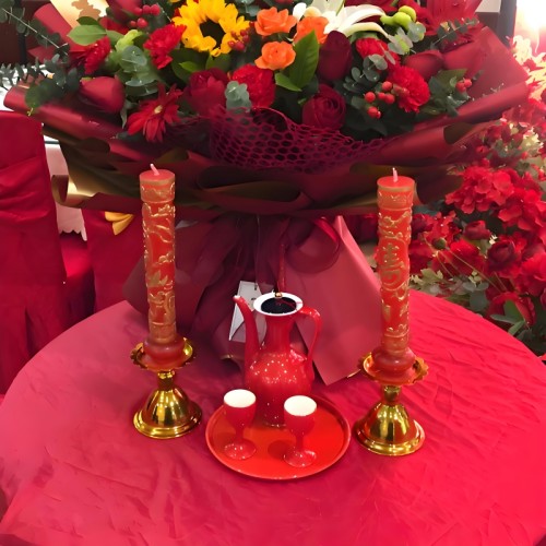 老寿星做寿蜡烛明火12小时生日蜡烛寿宴装饰摆设大寿氛围布置用品 - 图1