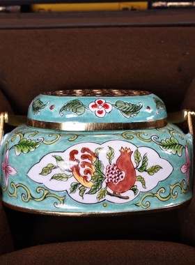 汤婆子取暖可放木炭仿古炉火铳