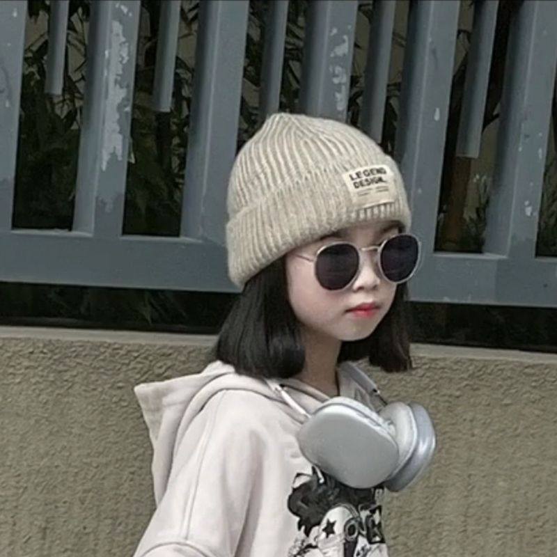 儿童帽子假发一体时尚短发波波头秋冬季全头套仿真发保暖针织帽,淘宝优惠券,粉丝福利购,淘宝优惠卷