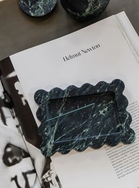 大理石收纳托盘轻奢风创意线香插