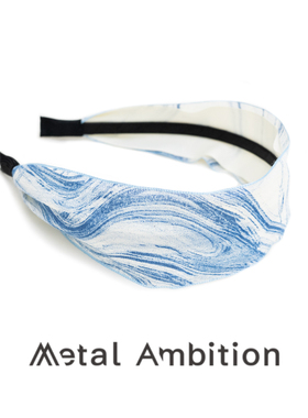 MetalAmbition抽象纹理宽边发箍