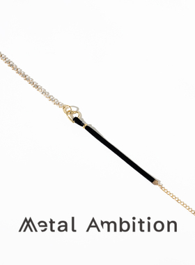 爱心choker项链锁骨链2025新款