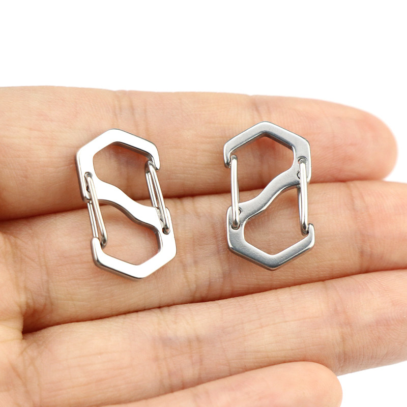 316不锈钢8字挂扣S型锁匙扣迷你钥匙扣链项手链饰品调节连接扣,淘宝优惠券,粉丝福利购,淘宝优惠卷