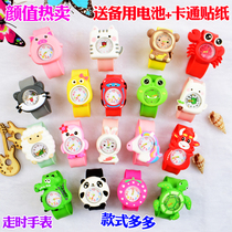 CHILDRENS TOY WATCH GIRL 2-3 YEAR OLD BOY CARTOON CLAPPING WATCH YOUNG CHILDREN CUTE BOY CLAP RING ELECTRONIC FORM