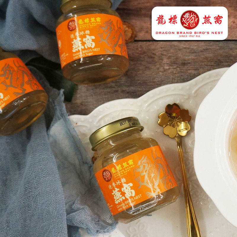 新加坡进口龙标即食泡参6瓶酸燕窝 新加坡心品味海外即食燕窝