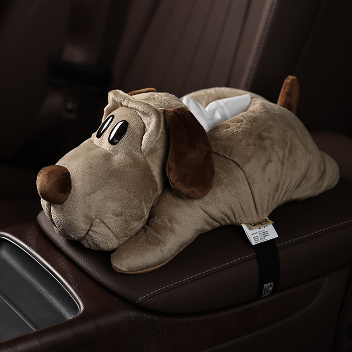 卡通车载纸巾盒女汽车抽纸盒车内扶手箱纸盒套车上内饰用品大全 - 图3