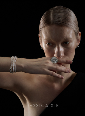 JX I 息径 极简美学天然巴洛克珍珠长项链多层设计老钱造型毛衣链