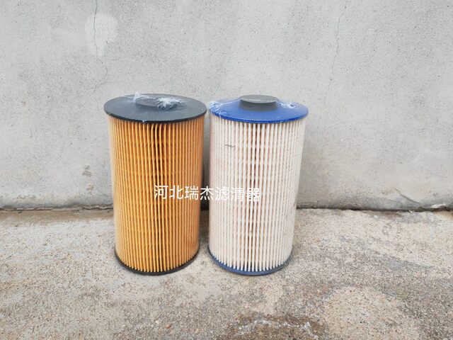 Suitable for Jiefanghan V375 diesel filter element 611600080112/113 Weichai WP10H WP12 diesel filter element