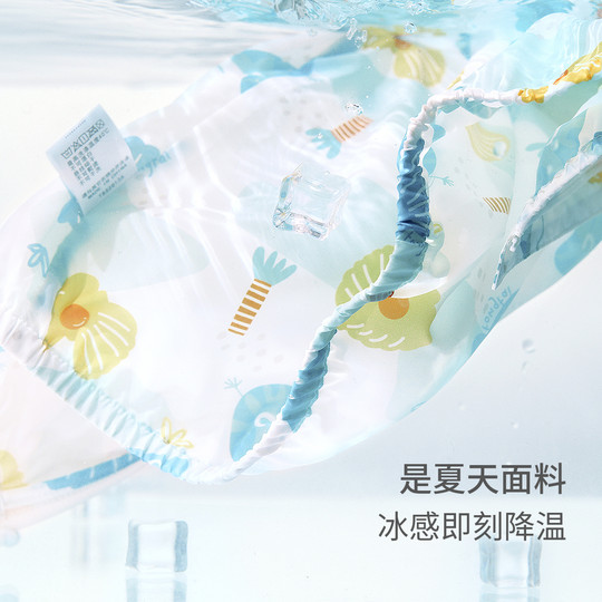 Tongtai children's sun protection clothing for men and women, summer ice silk thin baby clothing for outdoor UV protection