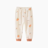 Хлопковые штаны для раннего возраста подходит для мужчин и женщин для девочек для отдыха, 5 мес., 4 лет