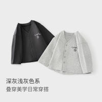 童泰宝宝打底衫春秋季儿童外套开衫男女童