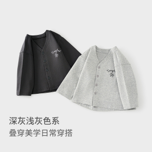 童泰宝宝打底衫春秋季儿童外套开衫男女童