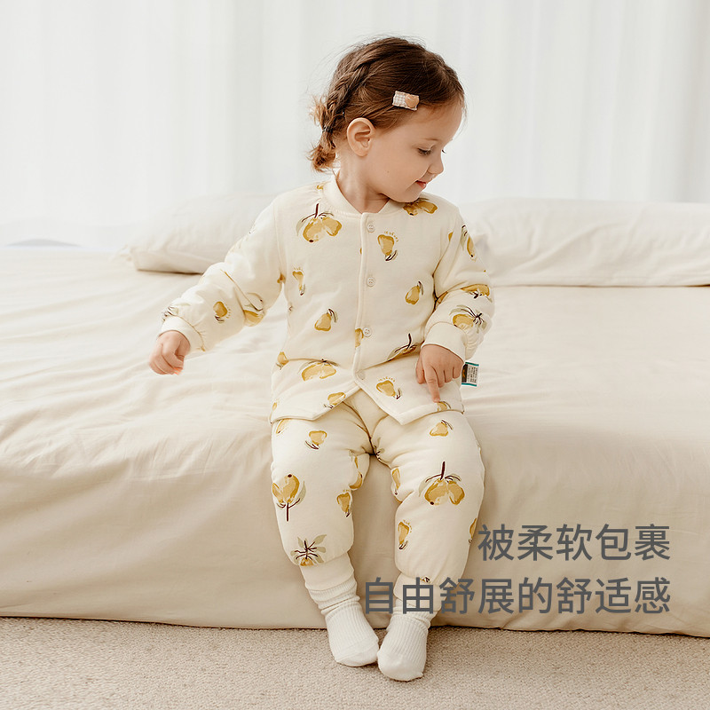 童泰婴儿套装冬季男童女童宝宝棉衣套装纯棉加厚棉袄棉服两件套,淘宝优惠券,粉丝福利购,淘宝优惠卷