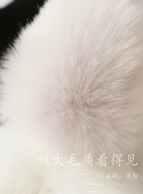 韩版皮草秋冬季保暖围脖仿狐狸毛