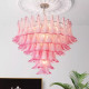 The main light in the lobby of the villa loft apartment is light and luxurious French style