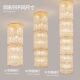 Mi Guang Huijia villa high ceiling living room large chandelier staircase