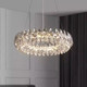 Modern light luxury living room chandelier French crystal chandelier
