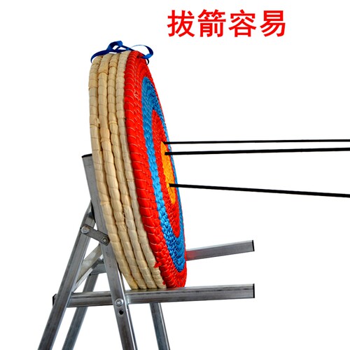 弓箭箭靶草靶子折叠靶架户外景区箭馆射击靶子反曲复合弓eva箭靶 - 图2