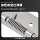 Stainless steel spring hinge automatic door closer return door closing small mini hardware folding rebound hinge hinge