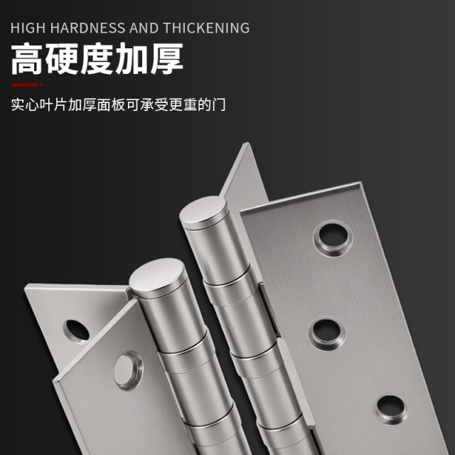 Stainless steel spring hinge automatic door closer return door closing small mini hardware folding rebound hinge hinge
