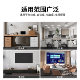 Office computer desk wire hole book table hole cover threading box threading hole thickened zinc alloy cover table decorative cover