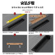 Built-in concealed handle modern simple built-in cabinet door cabinet drawer tatami gold and silver black wardrobe door handle