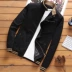 Áo khoác nam mùa xuân 2019 áo khoác cotton mới mùa xuân và mùa thu áo khoác nam giản dị áo khoác mỏng nam - Mùa xuân