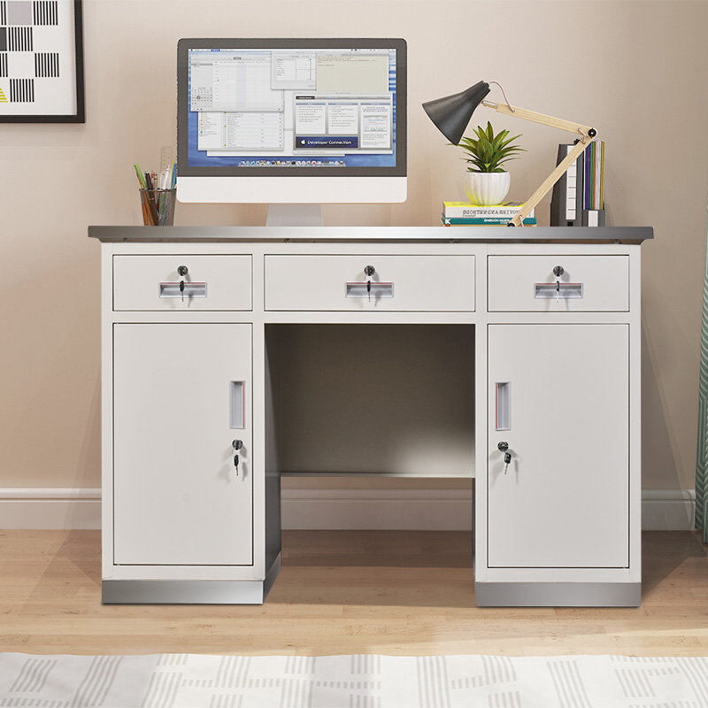 办公虎医院处置台诊所室操作台医疗诊桌化验室不锈钢工作台诊断桌 - 图2