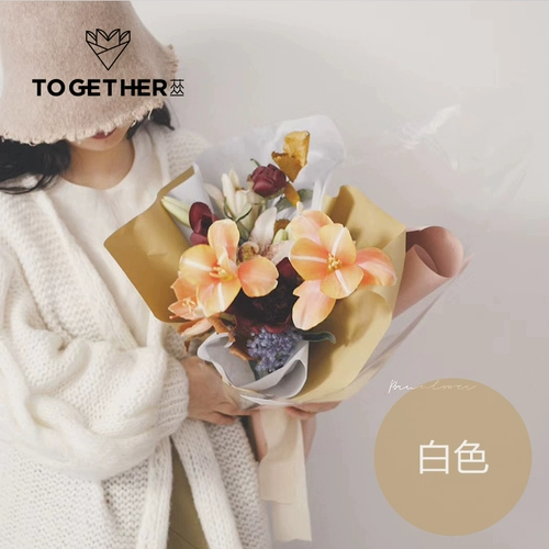 口 Корейский импортный сиднейский бумажный букет упаковочный материал материал мягкая подкладка для выпечки для выпечки бумаги для выпечки