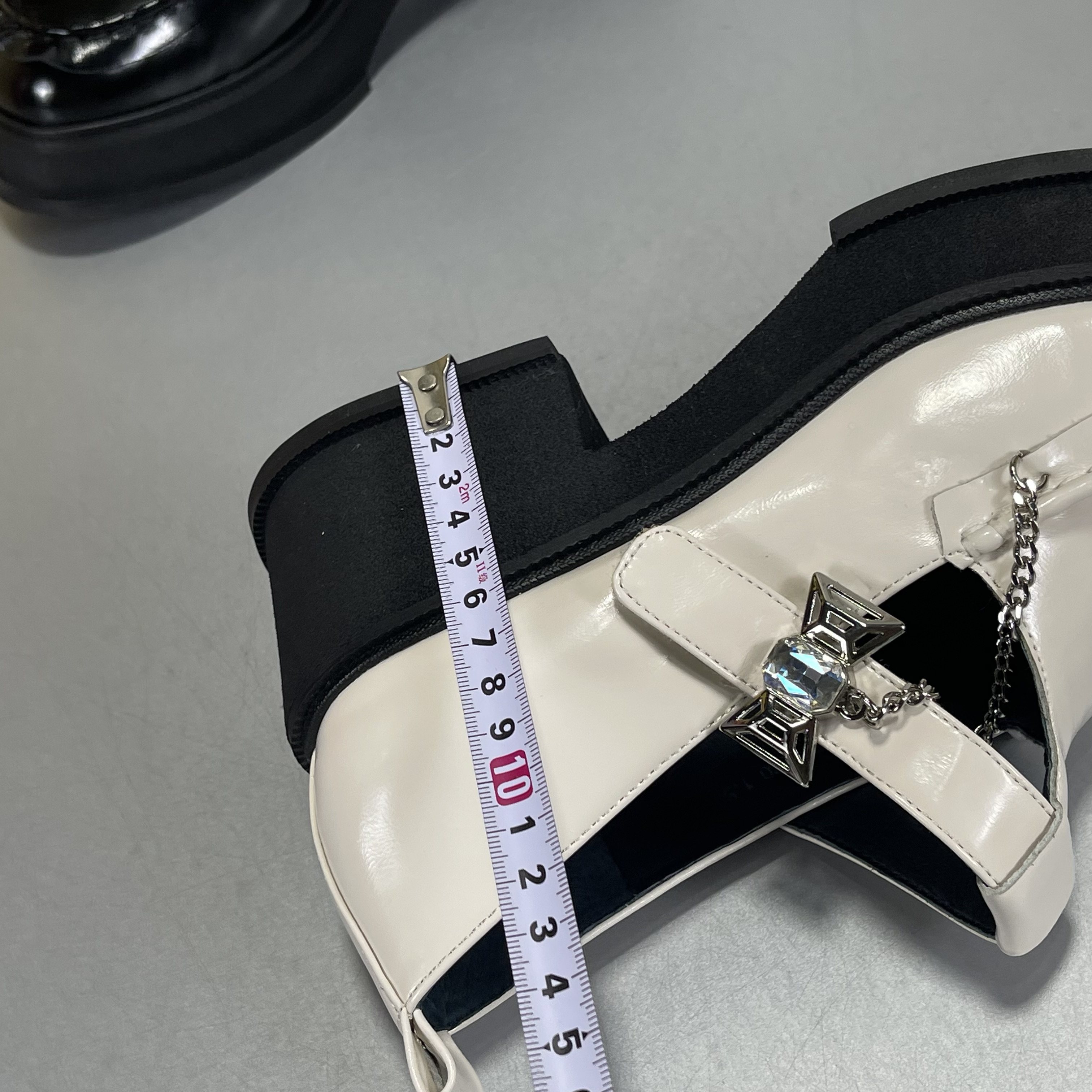 厚底粗跟小皮鞋女2026新款真皮一字带玛丽珍高跟鞋学院风复古单鞋,淘宝优惠券,粉丝福利购,淘宝优惠卷