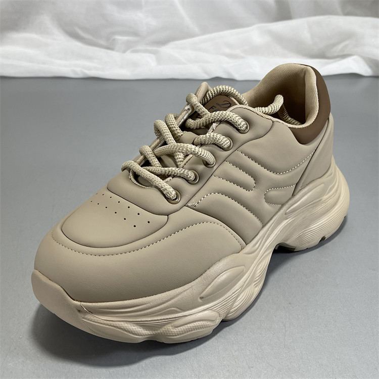 品牌撤柜牛皮女鞋2025秋冬新款弹性厚底增高老爹鞋真皮休闲运动鞋,淘宝优惠券,粉丝福利购,淘宝优惠卷