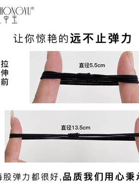 皮筋女扎头高弹力发圈
