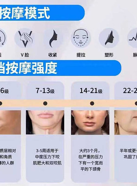 面瘫脸部训练器电刺激针灸按摩仪