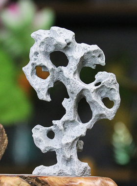 微景观太湖石水族造景好帮手