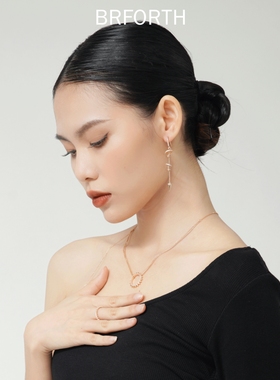 BRFORTH 铆钉戒指  太阳花轻奢戒指女简约气质感设计精致戒指