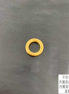 越南沙金镀金平安扣不掉色