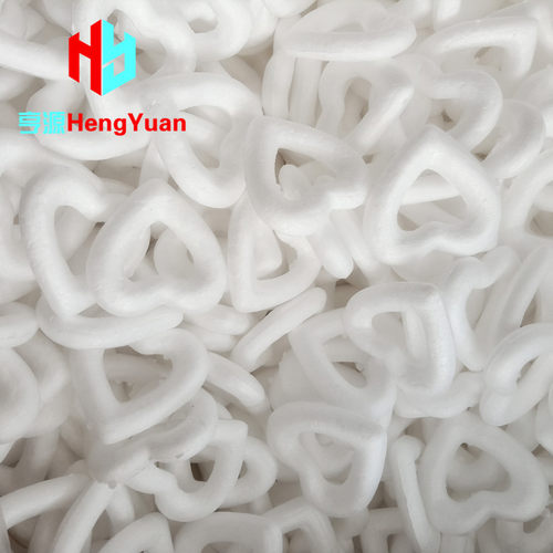 泡沫圆环 保利丽龙圆圈婚庆花环泡沫圈甜甜圈泡沫桃心DIY手工材料 - 图1