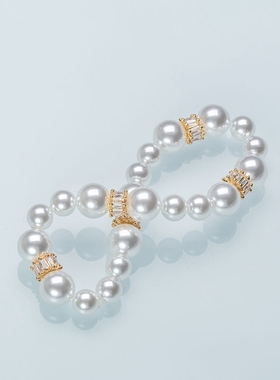 MPAY2025新款简约高级感轻奢锆石珍珠手链