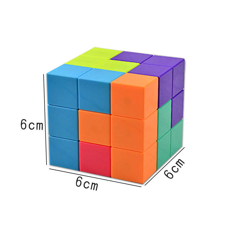 永骏索玛立方体磁性积木俄罗斯方块立体拼图儿童益智玩具-图3