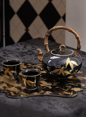 行野东方美学设计茶文化茶道摆件