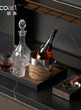 咖啡馆水吧台收银台软装氛围布置